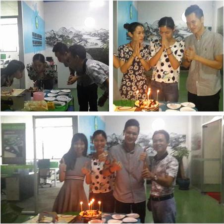 生日快樂！&mdash;&mdash;正能量科技為員工慶生