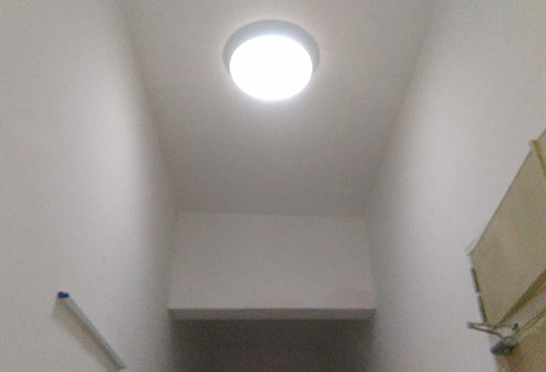 清遠導光管采光系統(tǒng)室內效果