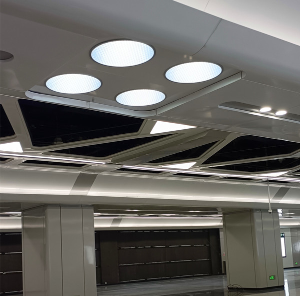 無電照明用于深圳地鐵12號(hào)線新安公園站