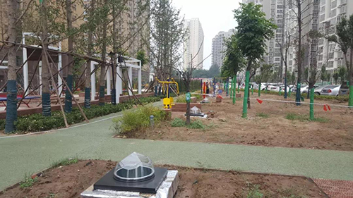 西安火車(chē)站安置樓——正能量無(wú)電照明項(xiàng)目