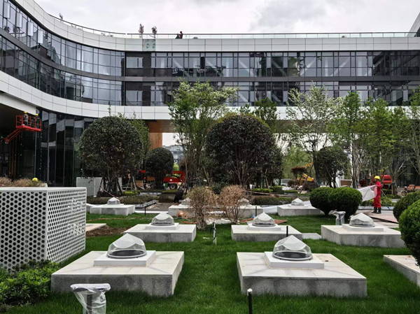 無電照明系統(tǒng)應(yīng)用于中國(guó)移動(dòng)成都研究院